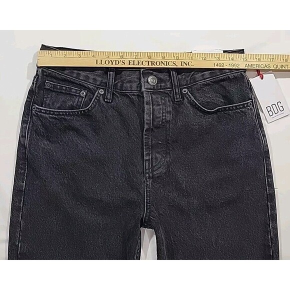 BDG Urban Outfitters Dad Jeans Slim Tapered Fit Cropped Heritage Denim 29x32 NWT - Picture 12 of 16